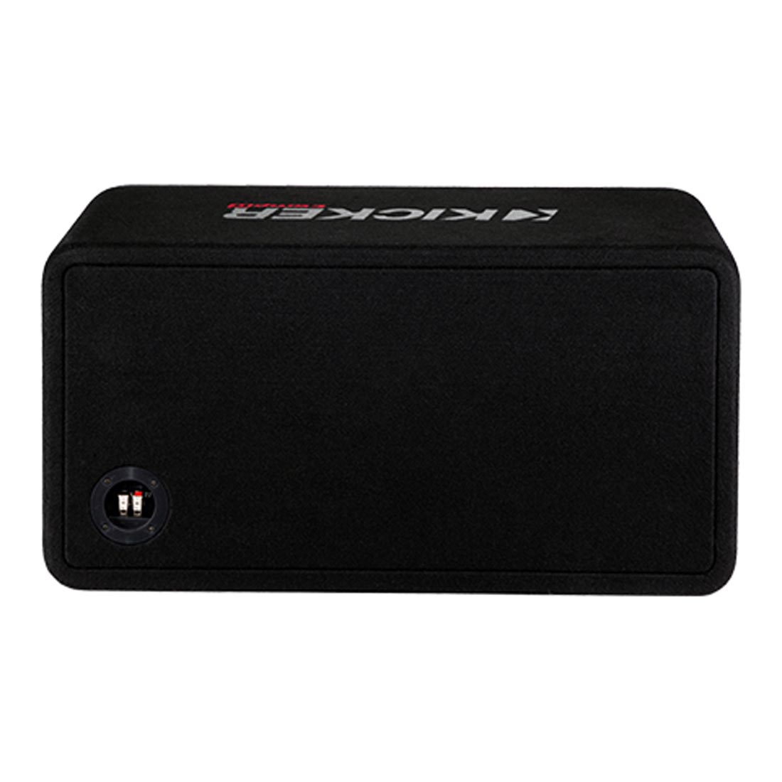 Kicker 48DCWR102 2-Ohm Ported Enclosure with Dual 10" CompR Subwoofers