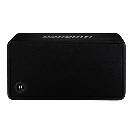 Kicker 448DCWR122 2-Ohm Ported Enclosure Loaded with Dual 12" CompR Subwoofers