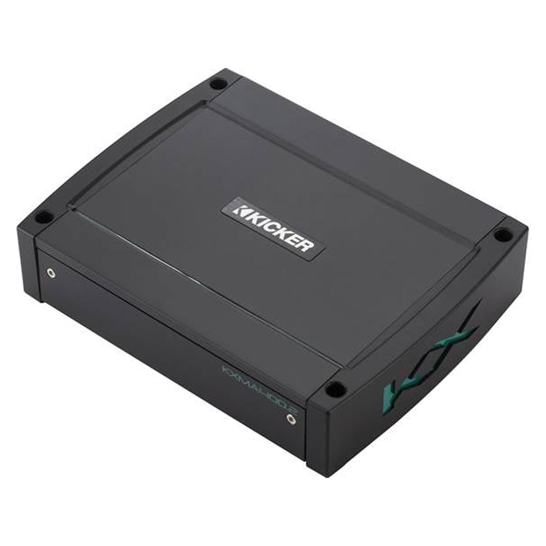 Kicker 48KXMA400.2 2-Channel Marine Amplifier — 100 watts RMS x 2