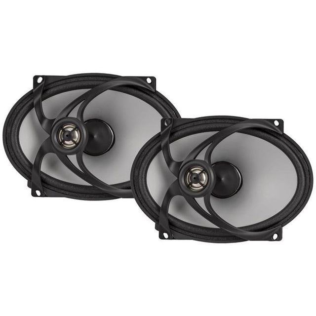 Kicker 48PSC572 5"x7" 2-Way 2-Ohm Coaxial Motorcycle Speakers for Harley Davidson