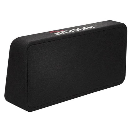 Kicker 48TCWRT102 Truck-Style 2-Ohm Sealed Enclosure with Single 10" CompRT Subwoofer and Passive Radiator