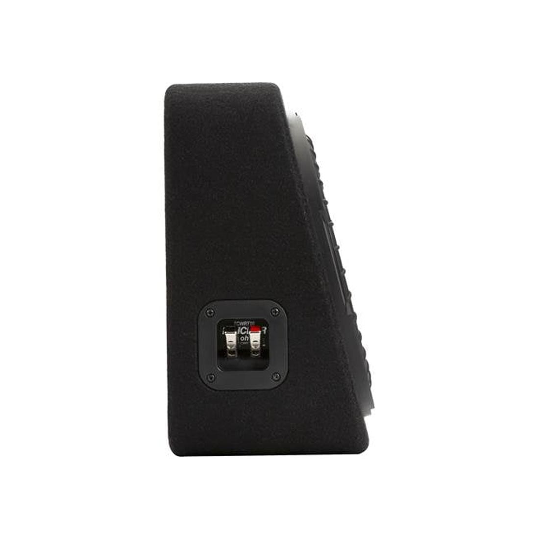 Kicker 48TCWRT102 Truck-Style 2-Ohm Sealed Enclosure with Single 10" CompRT Subwoofer and Passive Radiator