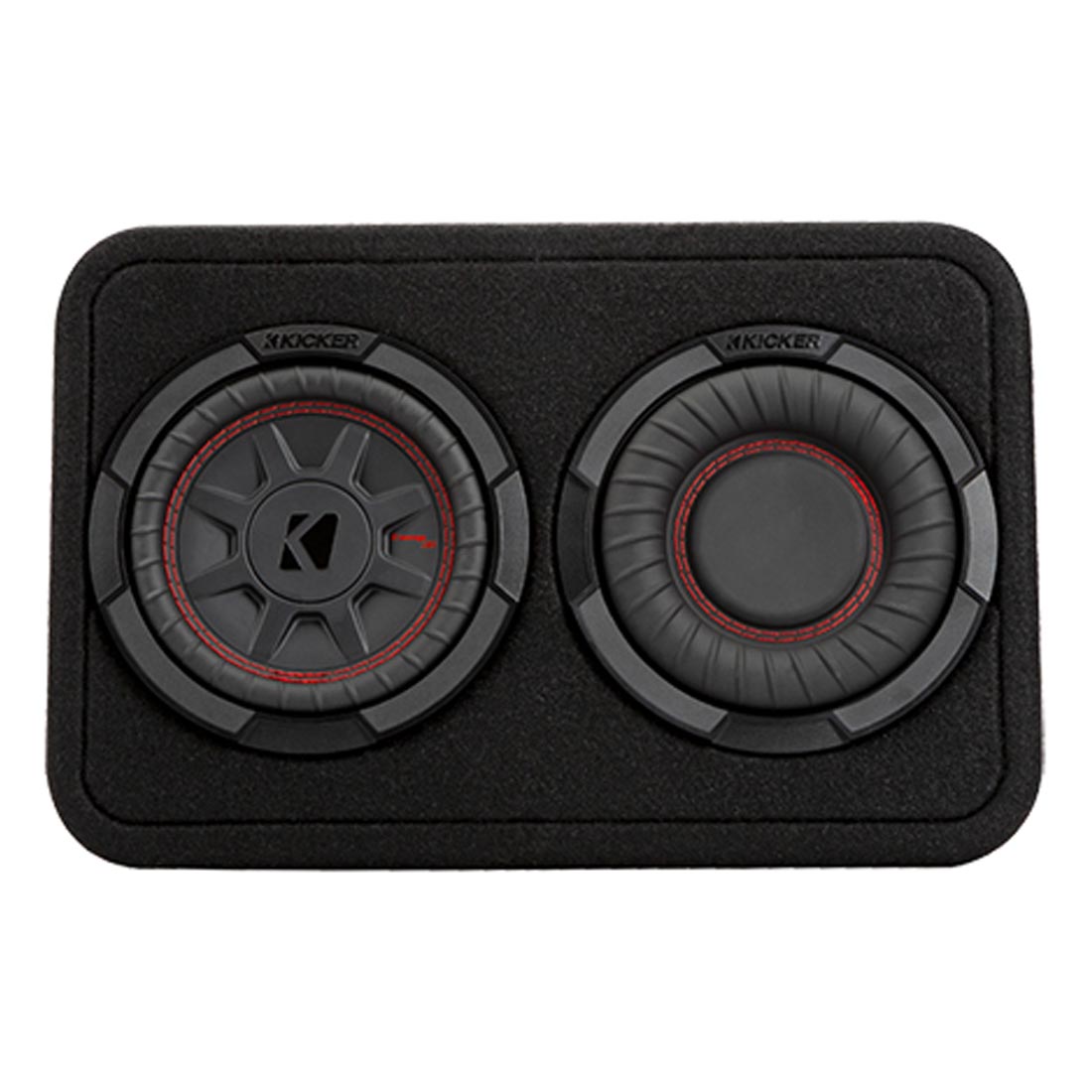 Kicker 48TCWRT672 CompRT Truck-Style 2-Ohm Loaded Sealed Enclosure