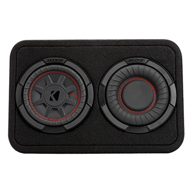 Kicker 48TCWRT672 CompRT Truck-Style 2-Ohm Loaded Sealed Enclosure