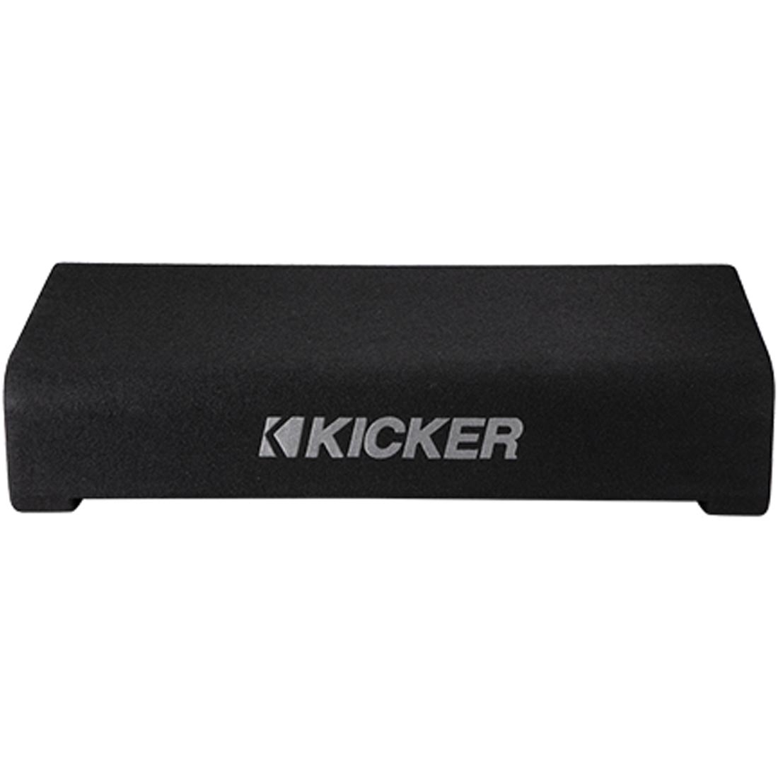 Kicker 48TRTP102 Sealed 2-Ohm Downward-Firing Enclosure with CompRT 10" Shallow-Mount Subwoofer and Passive Radiator