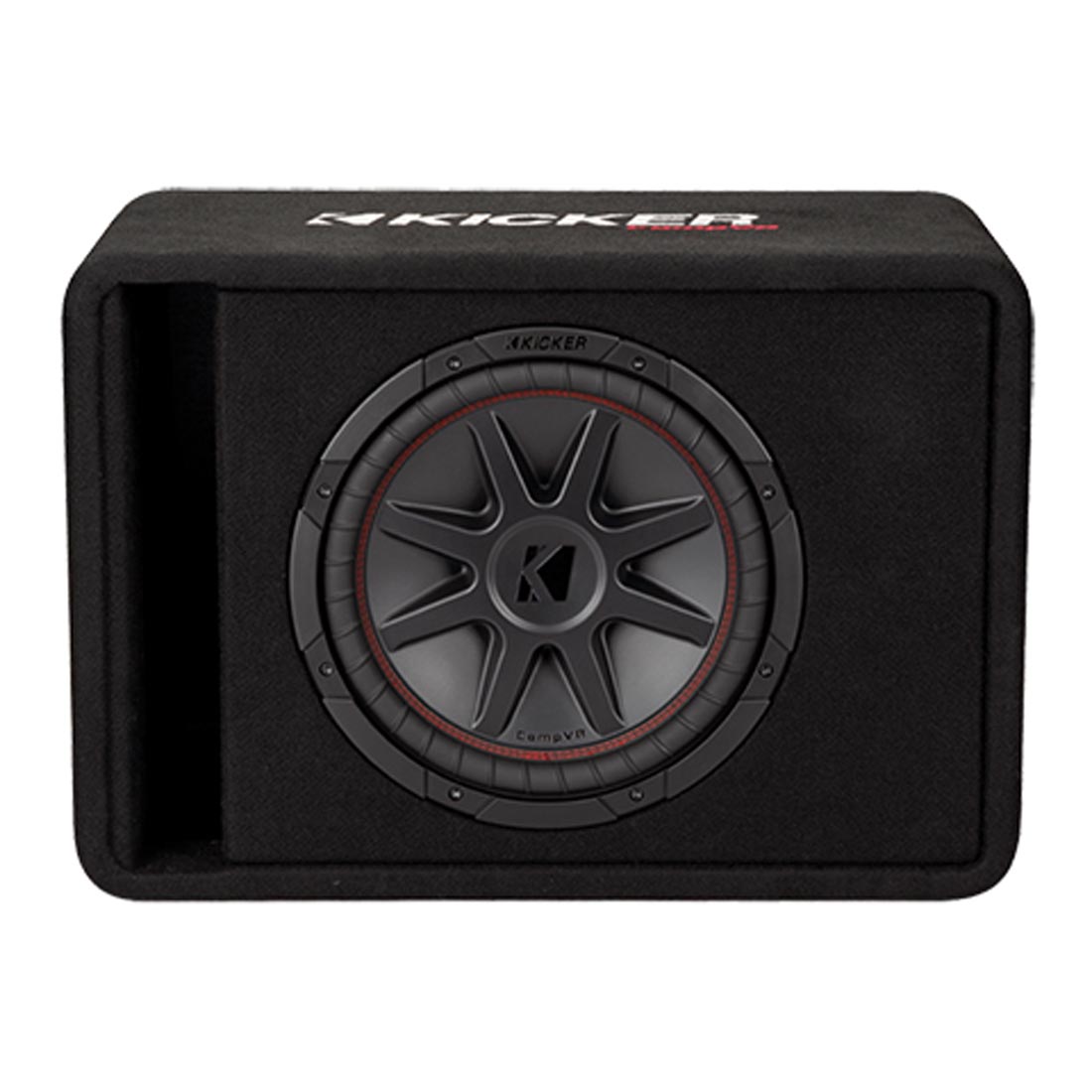 Kicker 48VCVR122 CompVR Single Loaded 12" Ported Subwoofer Enclosure