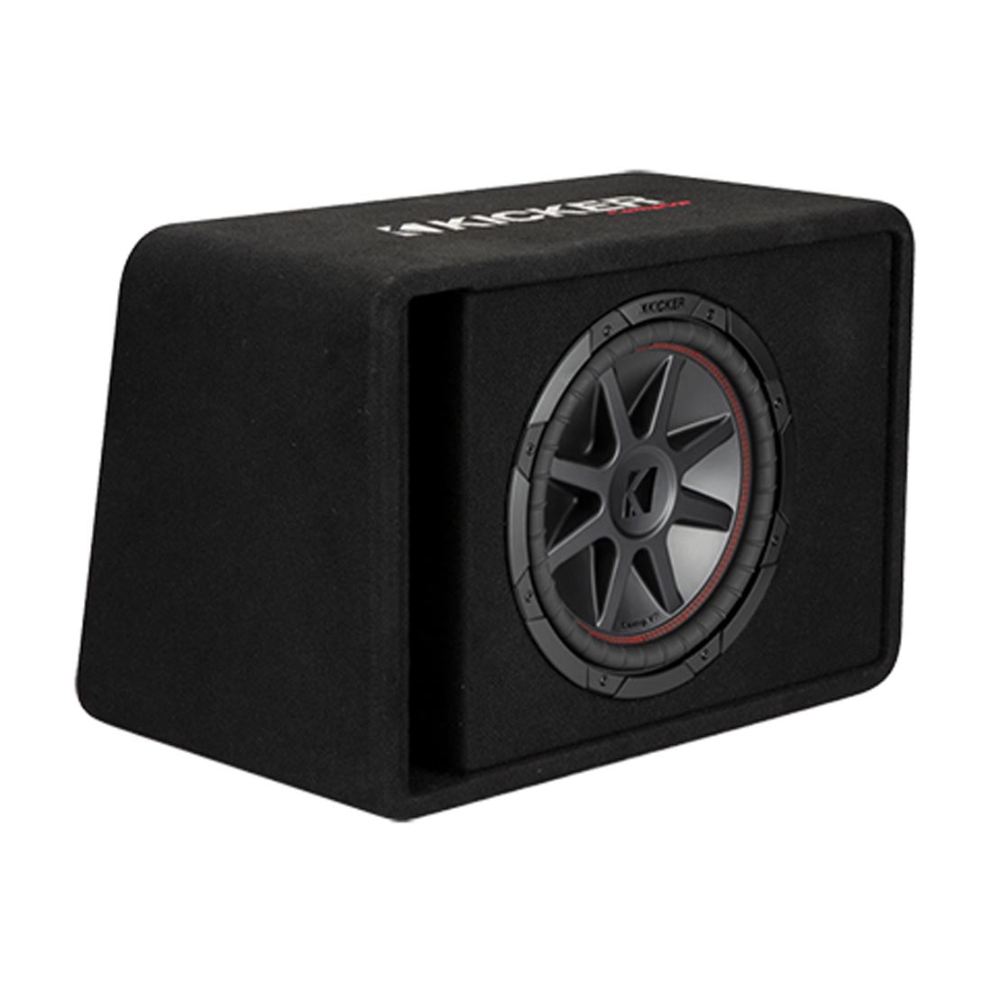 Kicker 48VCVR122 CompVR Single Loaded 12" Ported Subwoofer Enclosure