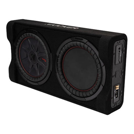 Kicker 49PTRTP12 Compact 12" Down-Firing Powered Loaded Enclosure