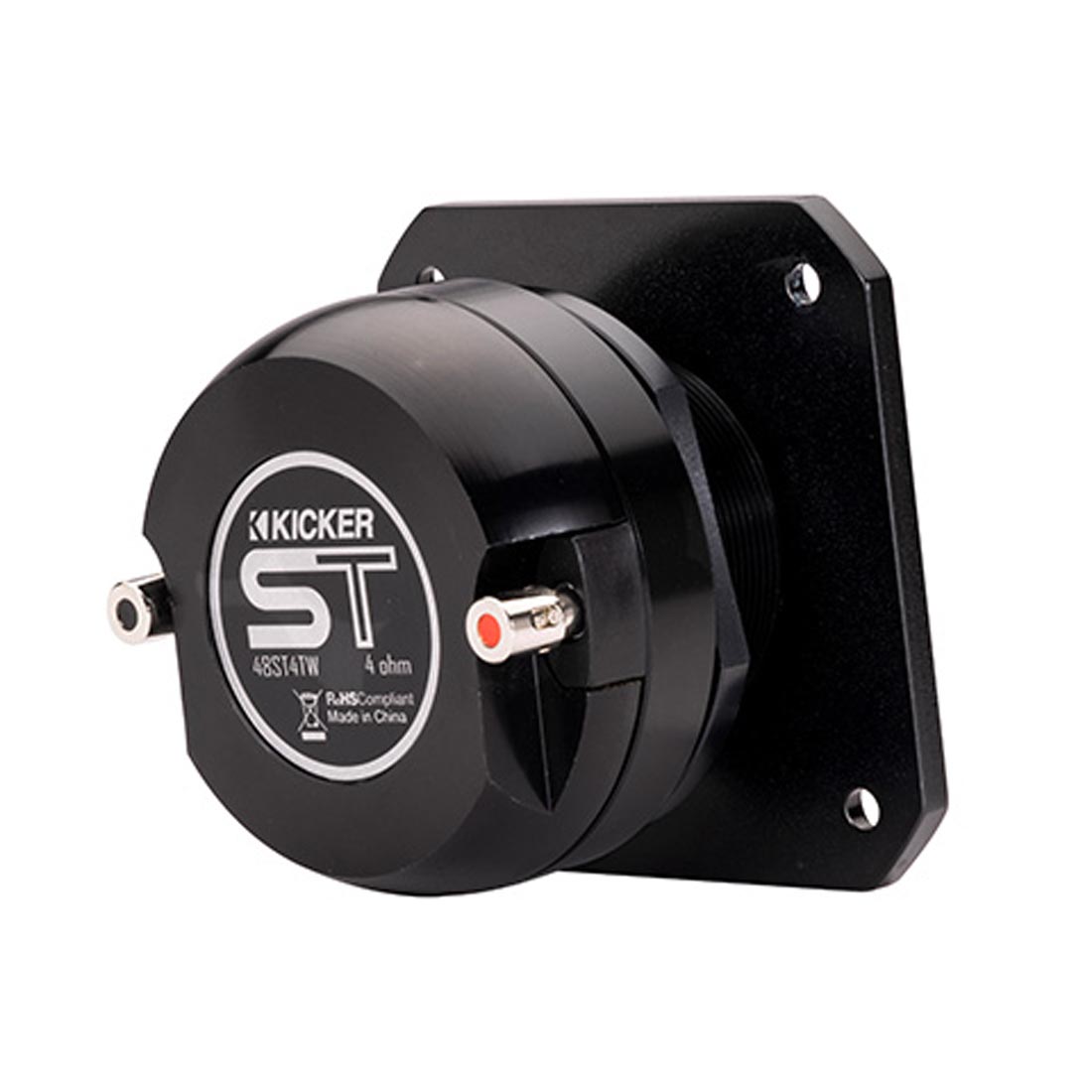 Kicker 49ST4TW ST-Series Single 1.5" Aluminum Dome Bullet Tweeter - Each