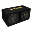 Kicker 50DCWC102 CompC 10" Dual Loaded Subwoofer Enclosure