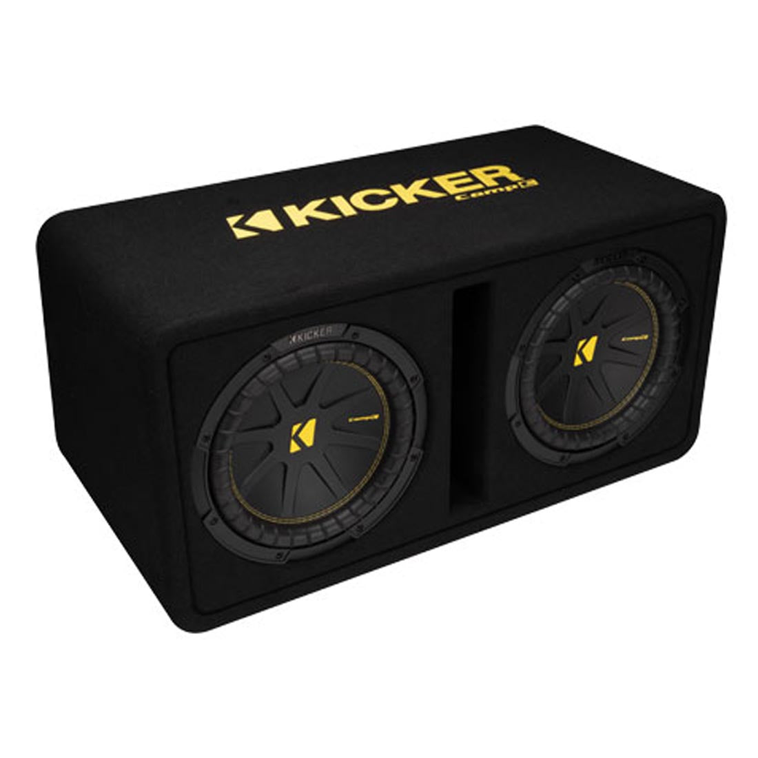 Kicker 50DCWC102 CompC 10" Dual Loaded Subwoofer Enclosure
