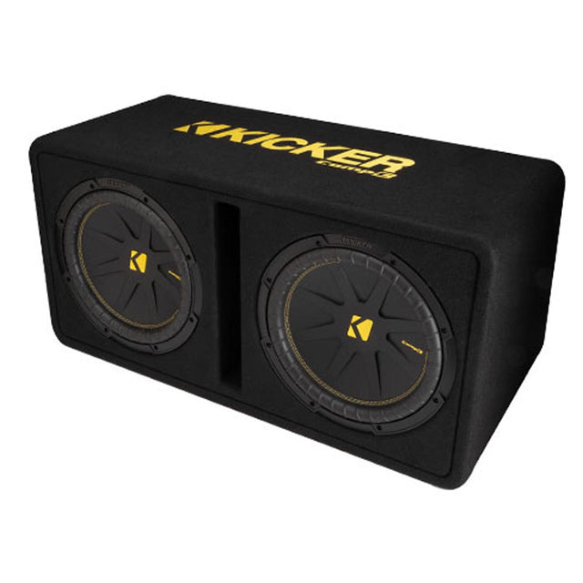 Kicker 50DCWC122 CompC 12" Dual Loaded Subwoofer Enclosure