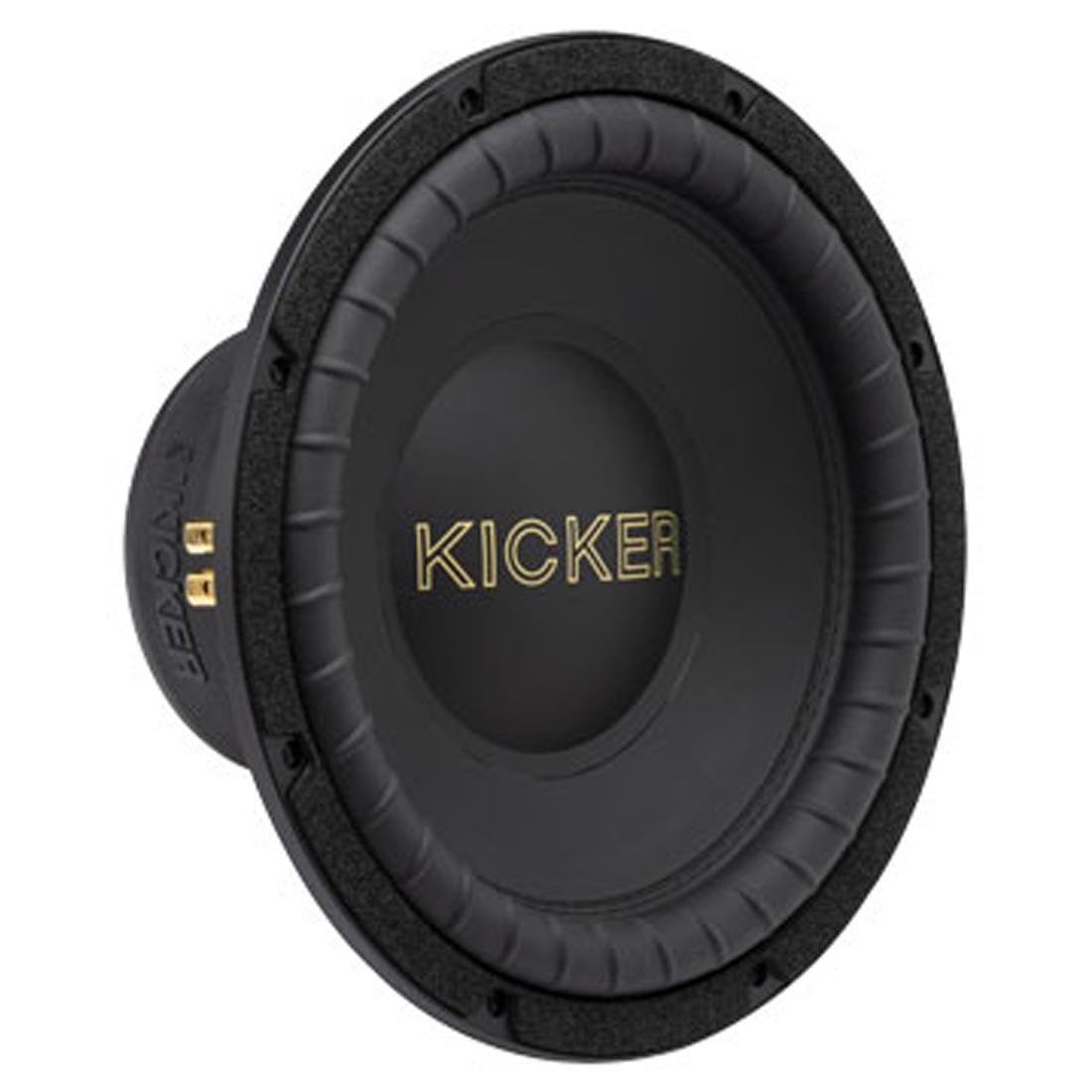 Kicker 50GOLD124 50th Anniversary 12" Competition Gold 4-Ohm Subwoofer