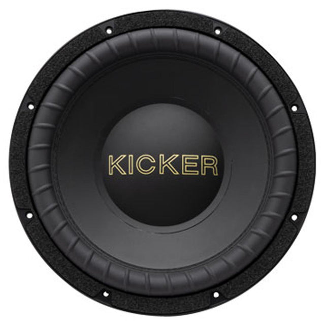 Kicker 50GOLD124 50th Anniversary 12" Competition Gold 4-Ohm Subwoofer