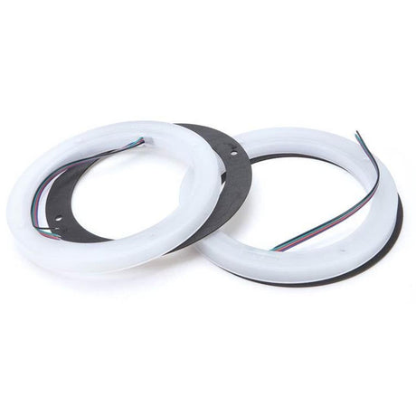 Kicker 50KLSR65 6.5" Weather Proof LED Light Marine Speaker Rings - Pair