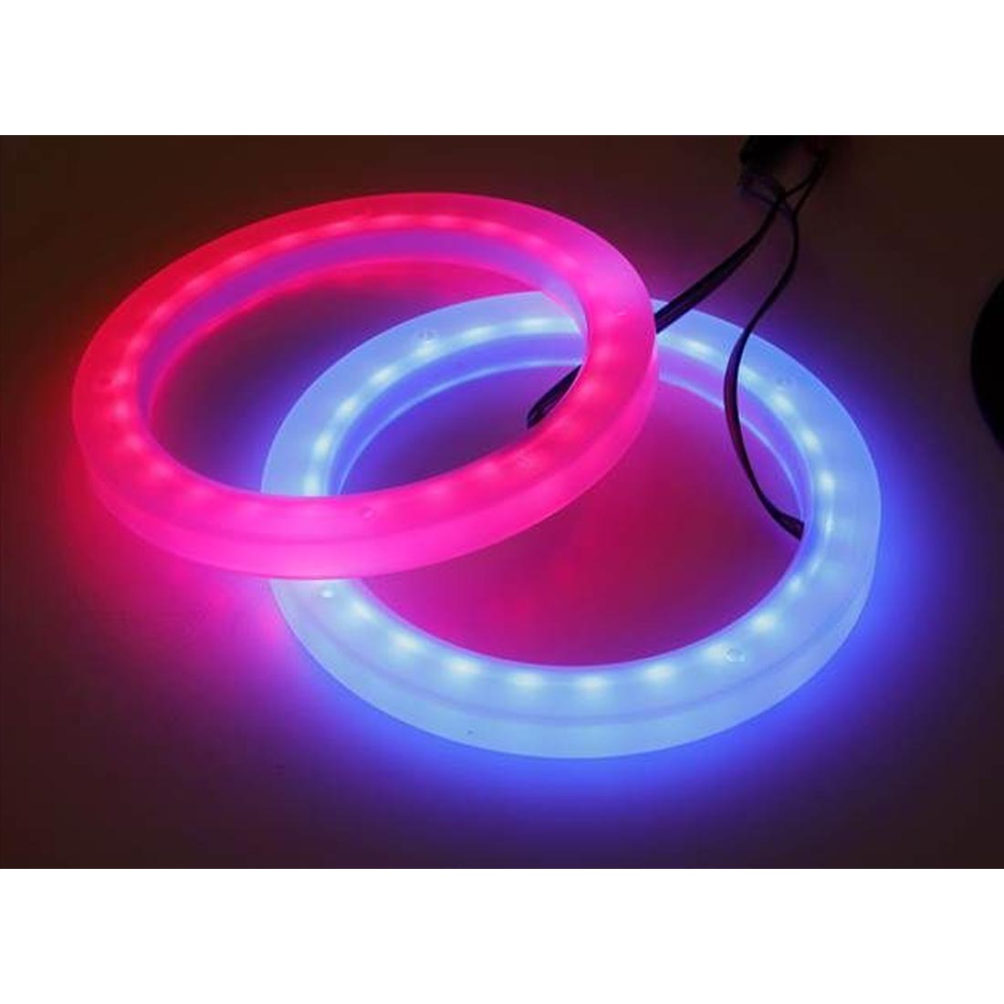 Kicker 50KLSR65 6.5" Weather Proof LED Light Marine Speaker Rings - Pair