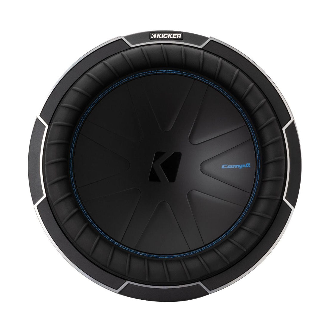 Kicker 51CWQ124 CompQ Series 12" Subwoofer with Dual 4-OHM Voice Coils