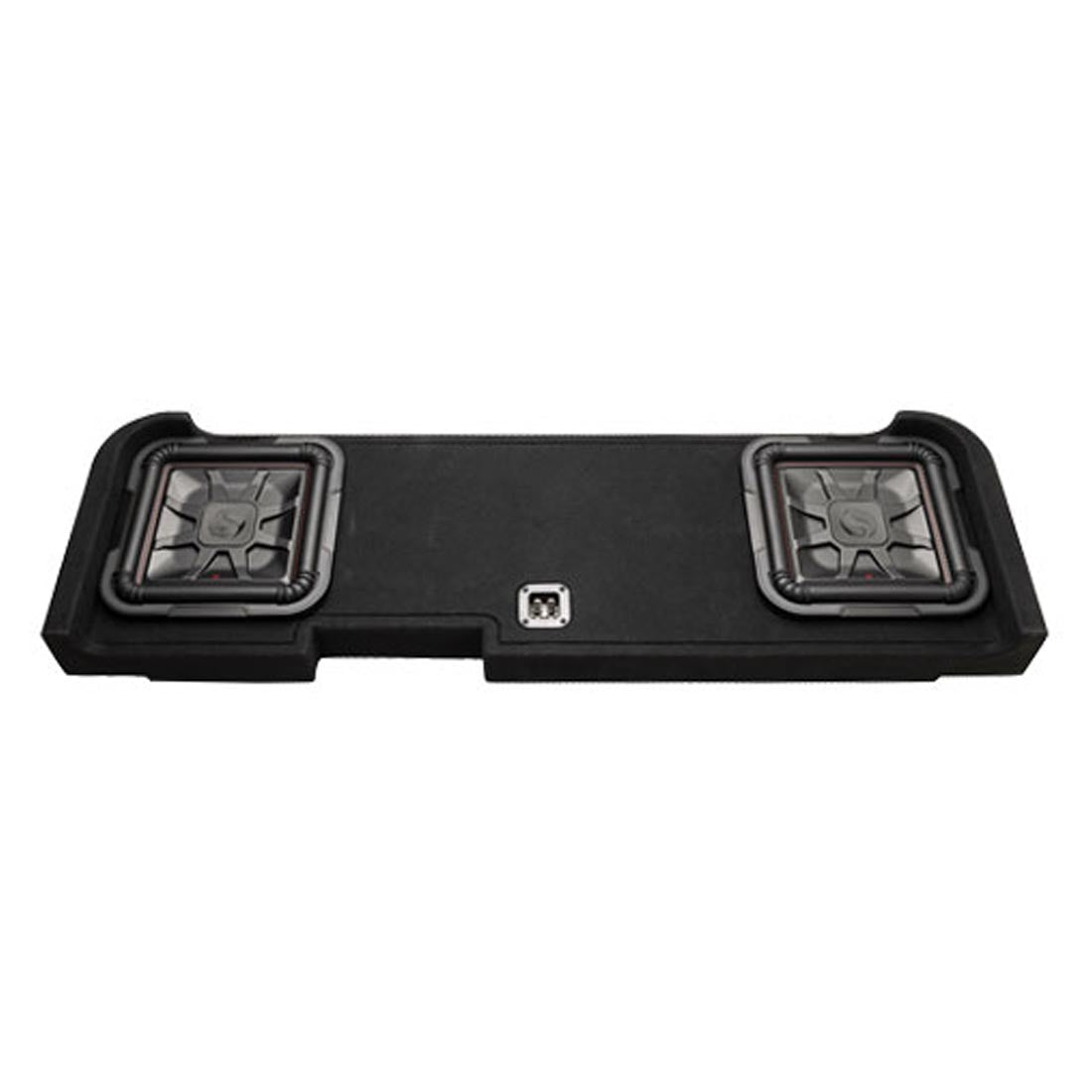 Kicker 51KGMDL7T122 L7T Custom Fit 2-Ohm Dual 12" Down Firing Subwoofer Enclosure for Select Chevy/GMC Sierra or Silverado Vehicles