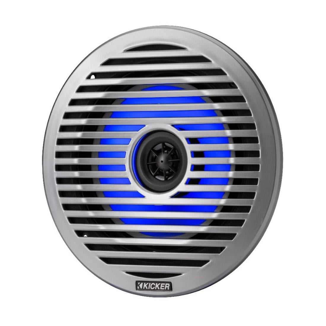 Kicker 51KM614FL 6.5" Shallow-Mount 4-Ohm RGB Coaxial Marine Speakers
