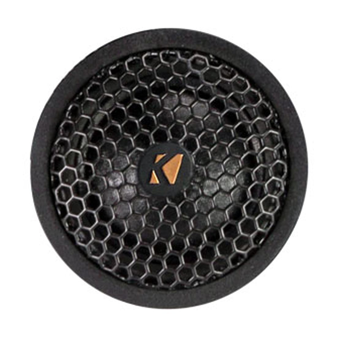A tweeter from Kicker 51KSS6704 KS Series 6.75" Component Speaker System