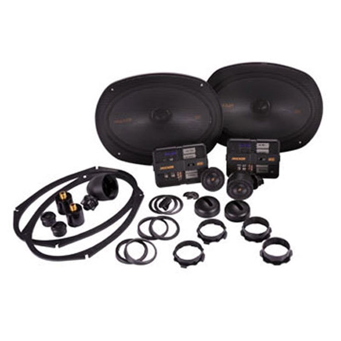 Kicker 51KSS6904 KS Series 6x9" Car Audio Component Speaker System with mounting options