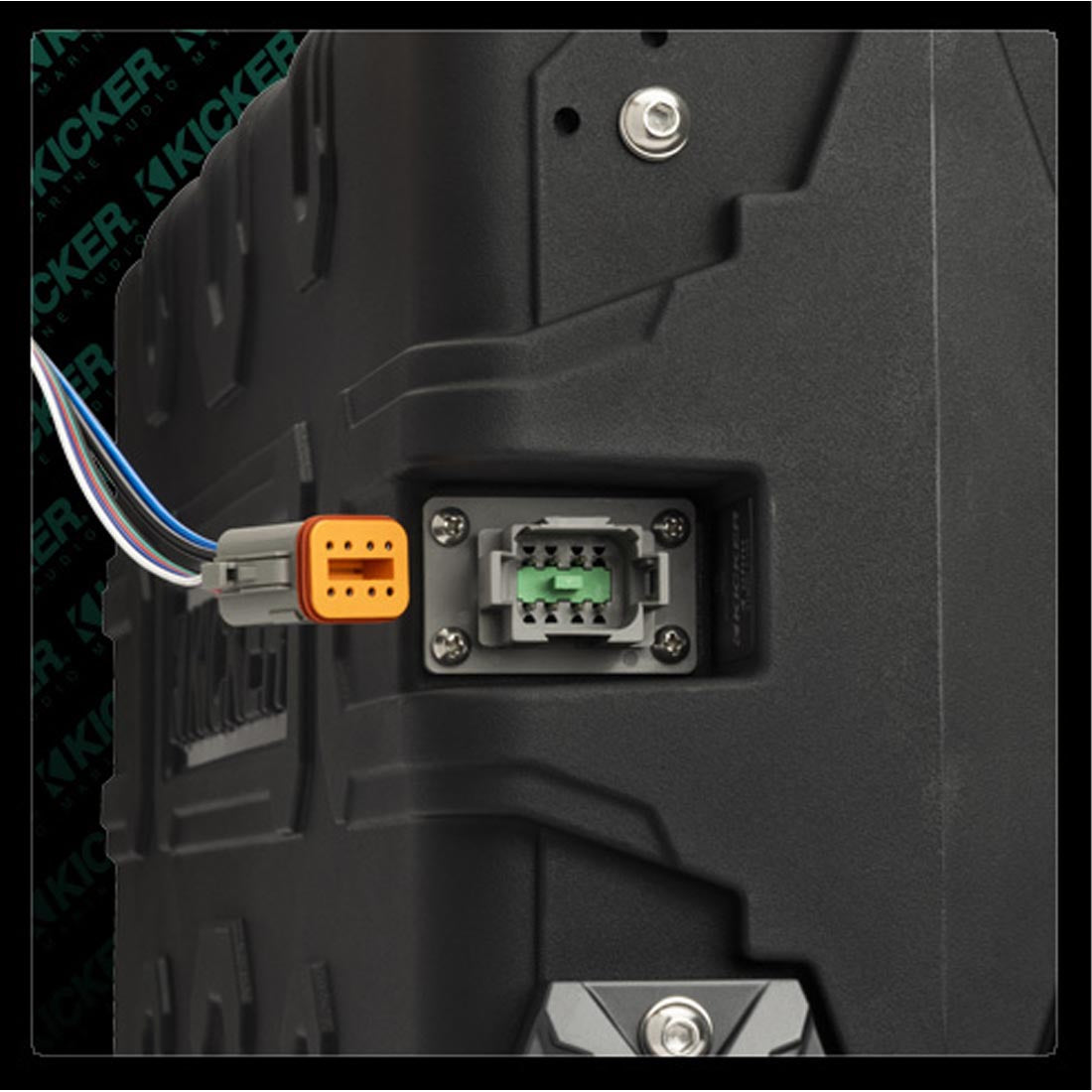 Kicker 51MWLE102 10" Premium 2-Ohm Marine Loaded Sealed Subwoofer Enclosure