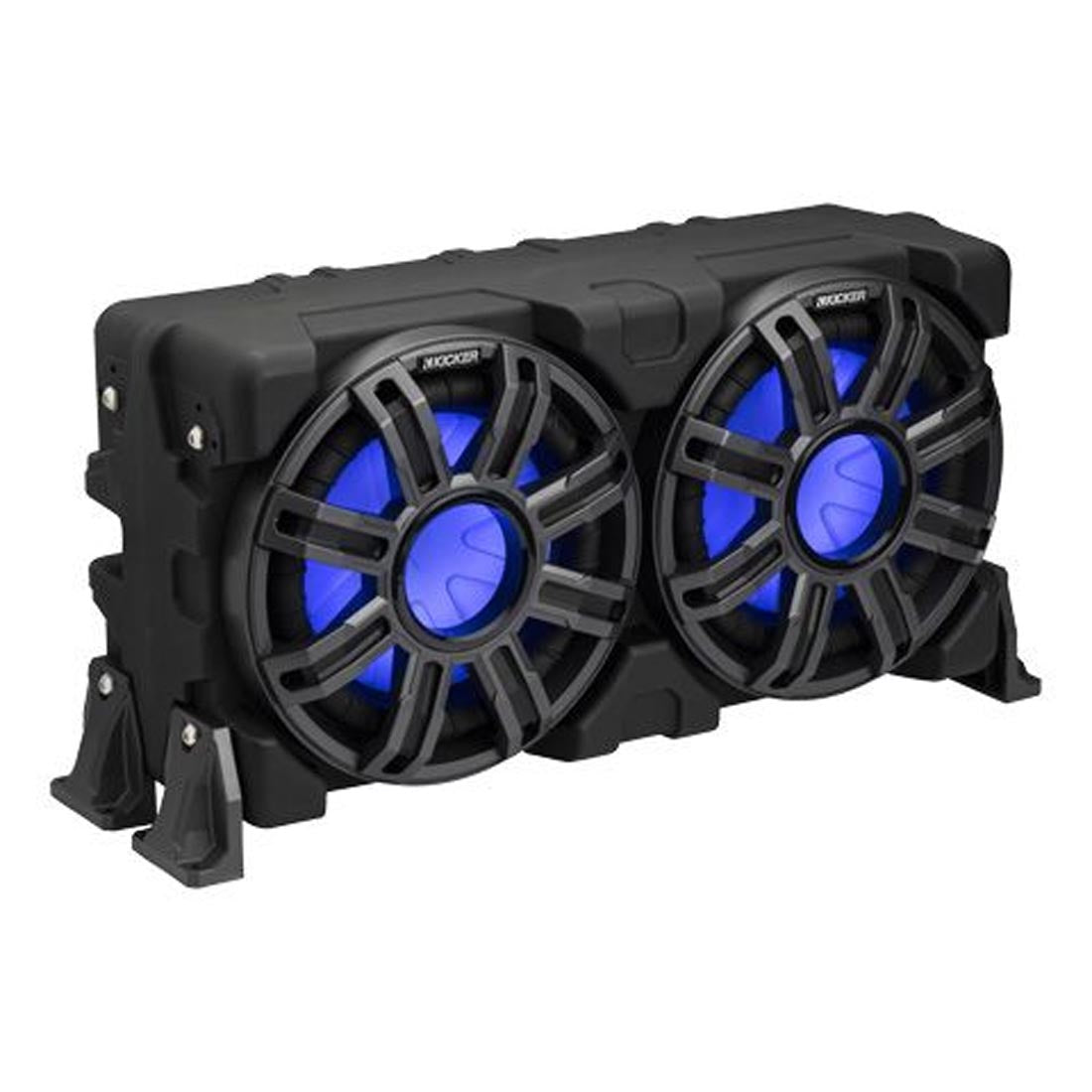 Kicker 51MWLE102 10" Premium 2-Ohm Marine Loaded Sealed Subwoofer Enclosure