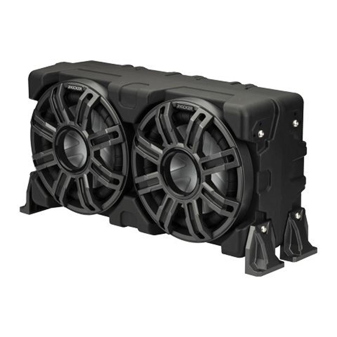 Kicker 51MWLE102 10" Premium 2-Ohm Marine Loaded Sealed Subwoofer Enclosure