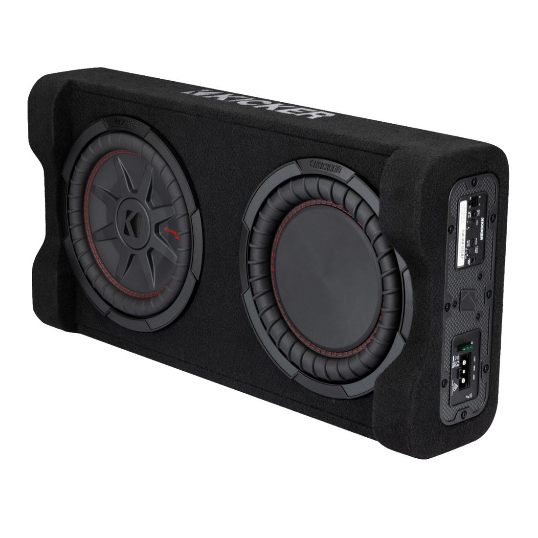 Kicker 51PTRTP10 10" 400W RMS Powered Down-Firing Subwoofer Enclosure (51PTRTP10)