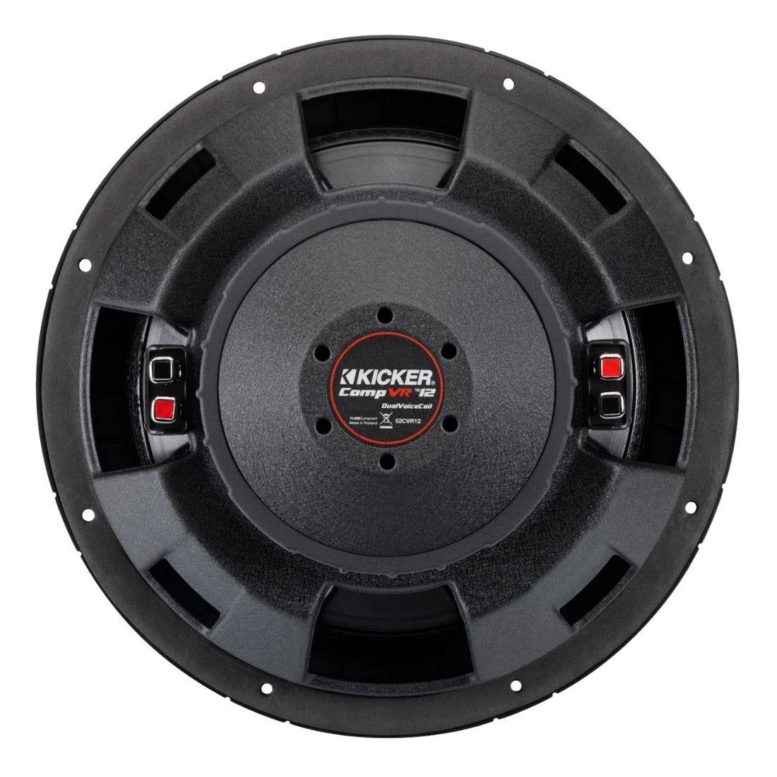 Kicker 52CVR124 CompVR 12" 4-Ohm DVC Subwoofer - Each