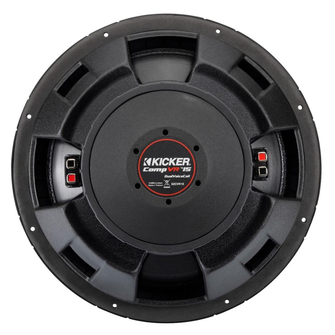 Kicker 52CVR152 15" CompVR Series 2-Ohm DVC Subwoofer - Each