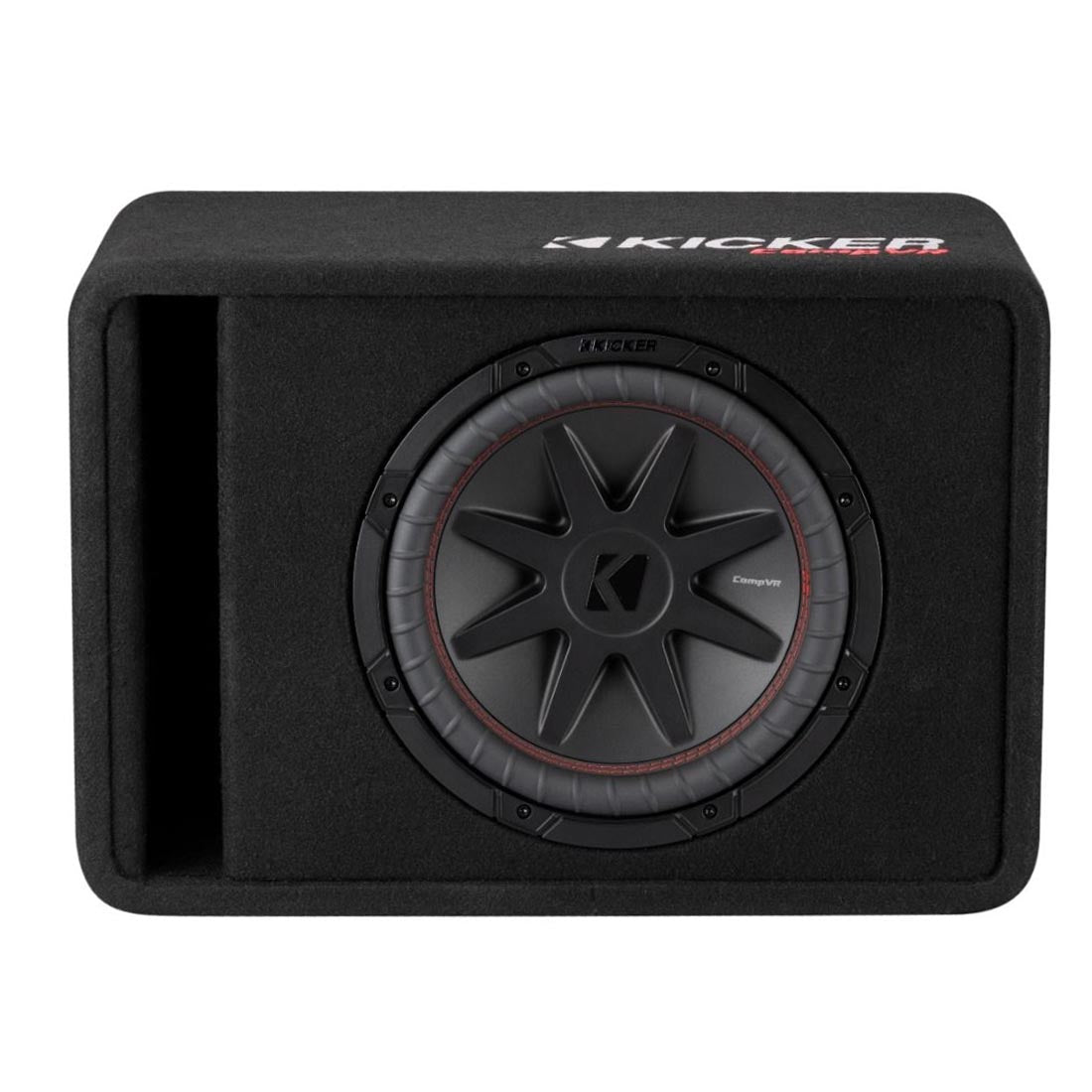 Kicker 52VCVR122 CompVR 12" Vented Loaded Subwoofer Enclosure - Each