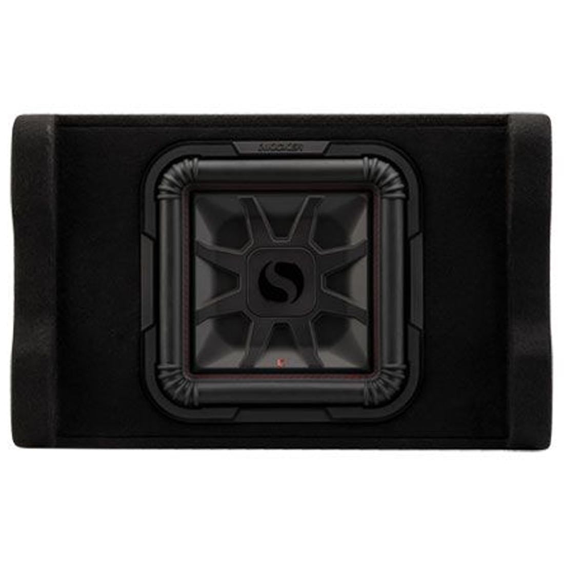 Kicker 53PL7TDF10 10" Powered Shallow-Mount Loaded Subwoofer Enclosure