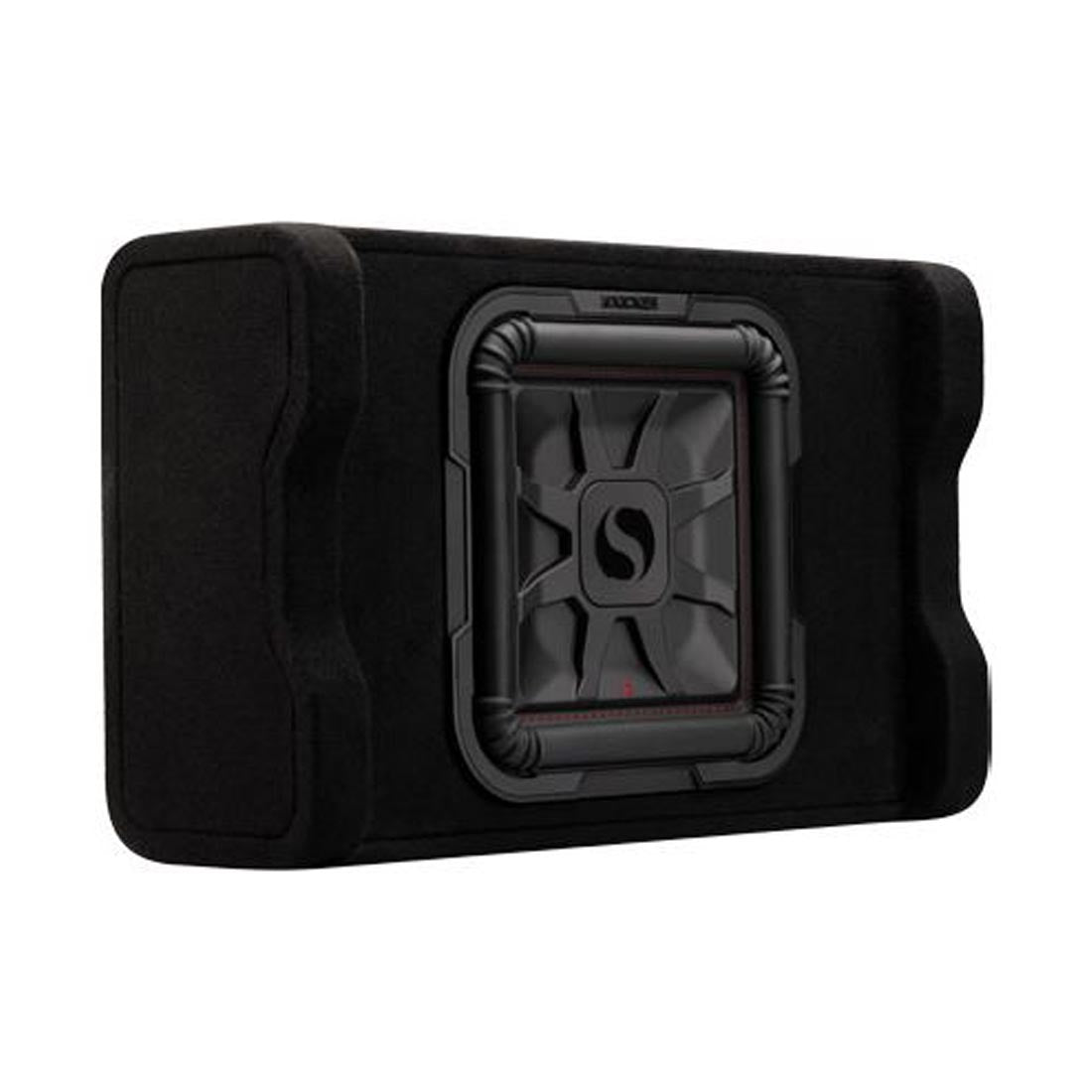 Kicker 53PL7TDF12 12" Powered Shallow-Mount Loaded Subwoofer Enclosure