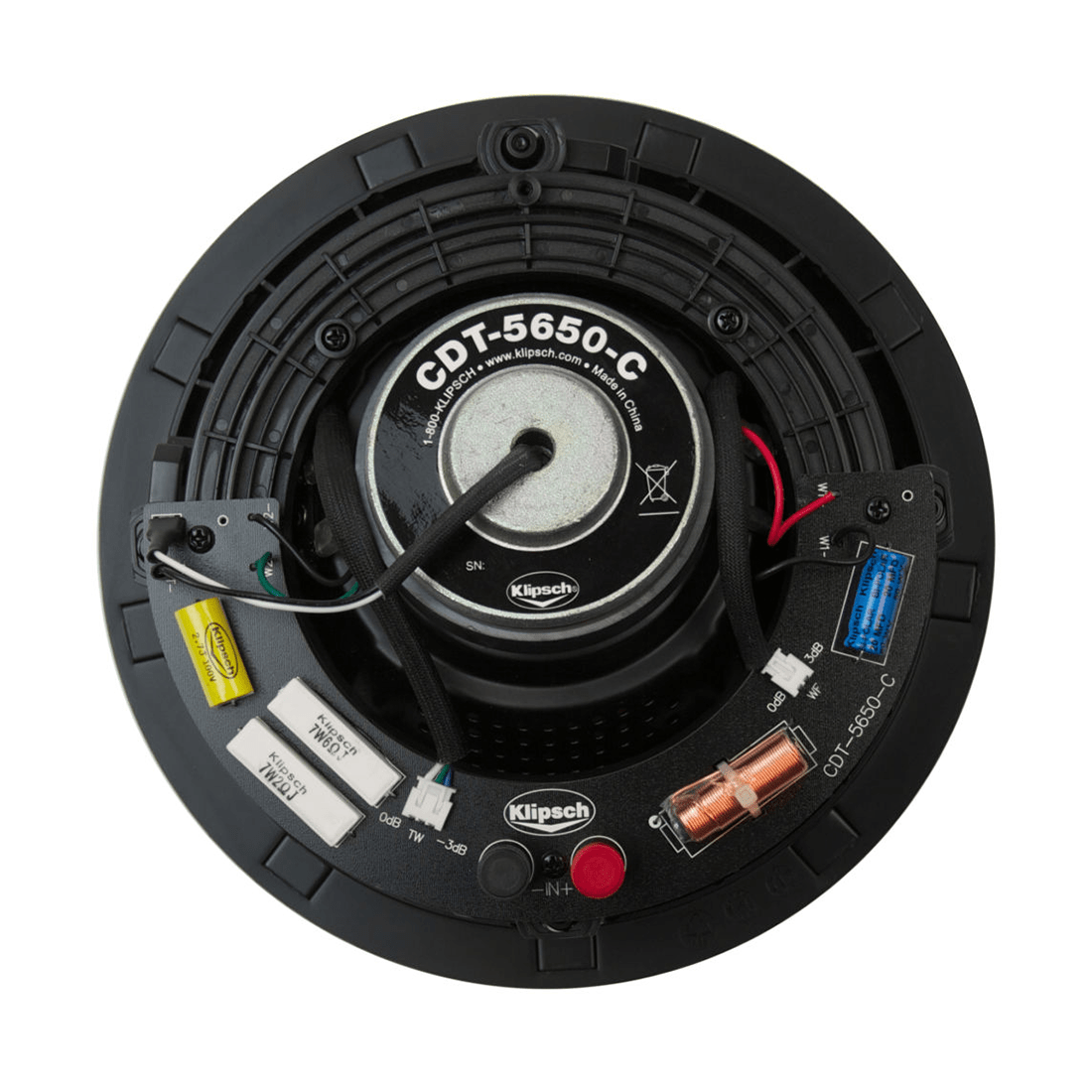 Klipsch CDT-5650-C II 6.5" In Ceiling Speaker with FREE Installation Kit - Bundle  – Each