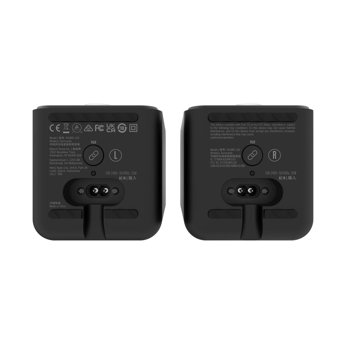 Klipsch Flexus Xsurr100 Wireless Surround Speakers