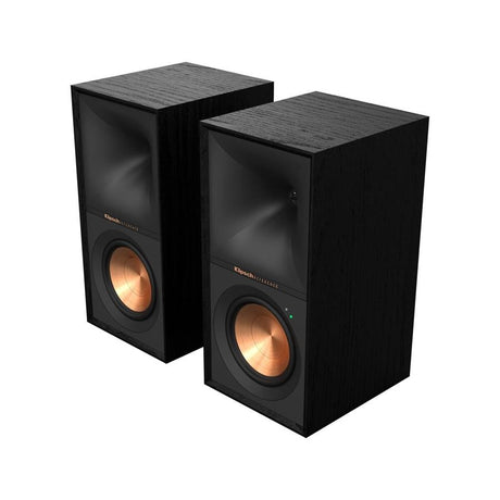 Klipsch R50PM 5.25" Two Way Powered Bookshelf Speakers - Black - Pair