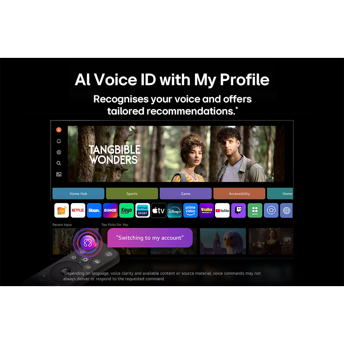 LG NANO80 NanoCell AI 4K Smart TV - 2025
