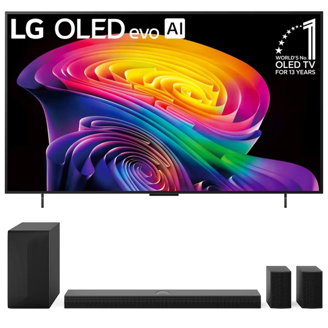 LG C6 OLED evo AI 4K Smart TV | S70TR 5.1.1 Channel Soundbar - Bundle