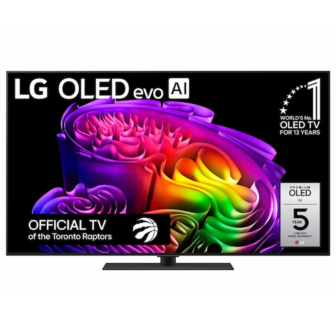 LG OLED55G6SUB 55" G6 OLED evo AI 4K Smart TV with Stand - 2026 Model