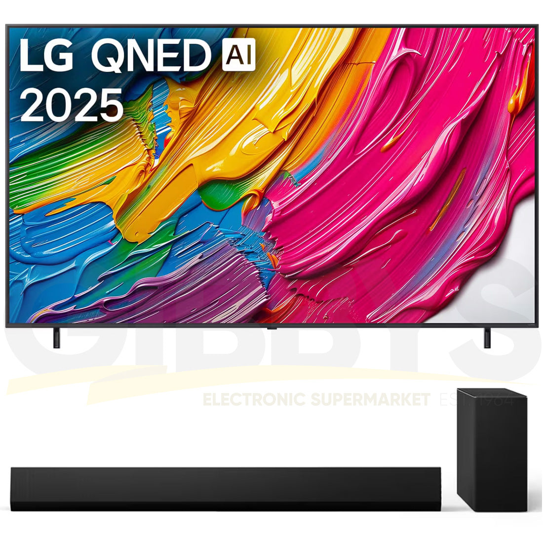 LG QNED82A AI 4k Smart TV | SG10TY 3.1 Channel Soundbar - Bundle
