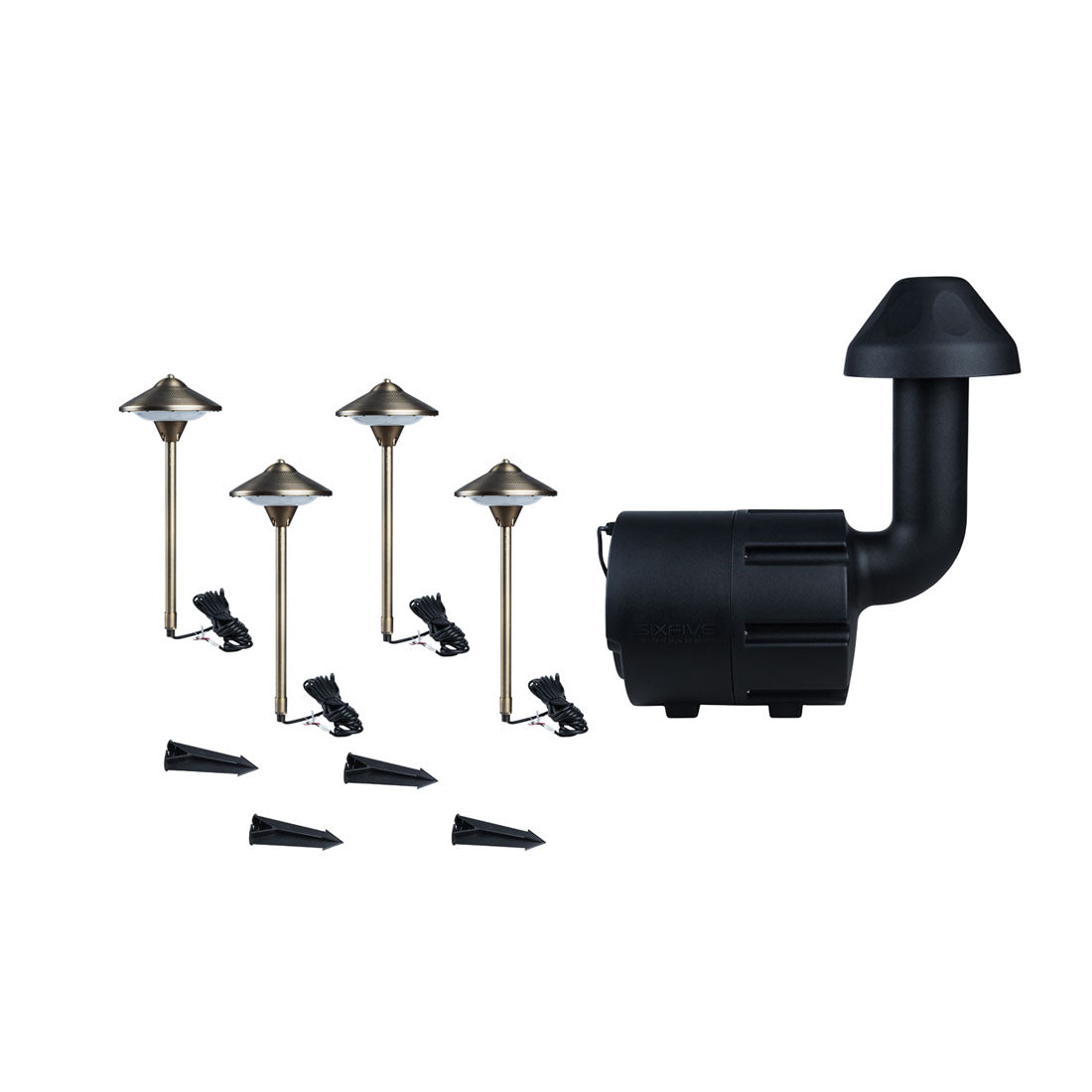 SixFive LSKIT4 Premium Outdoor Speaker Set
