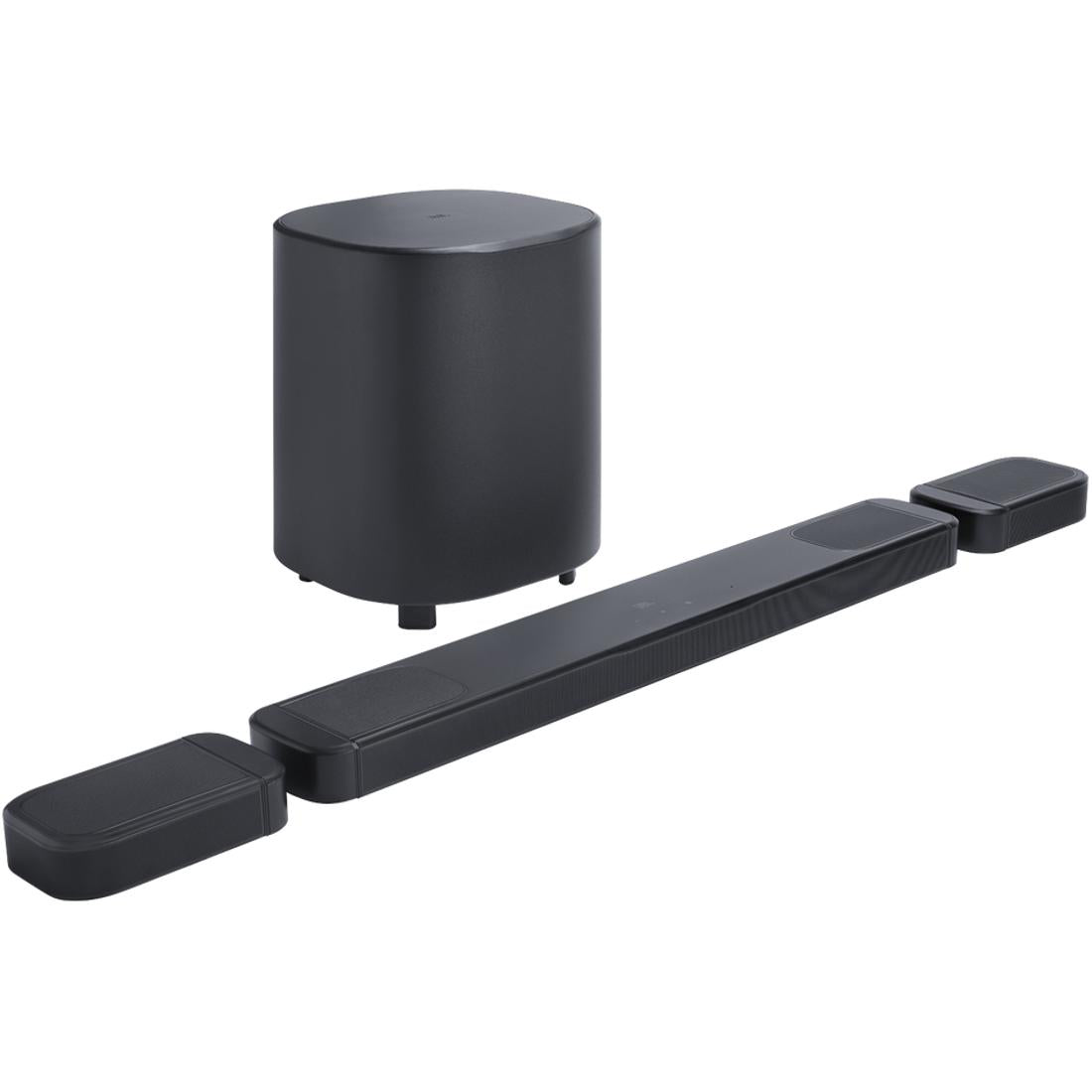 JBL Bar 1000 sound bar with 10" wireless subwoofer and detachable surround speakers