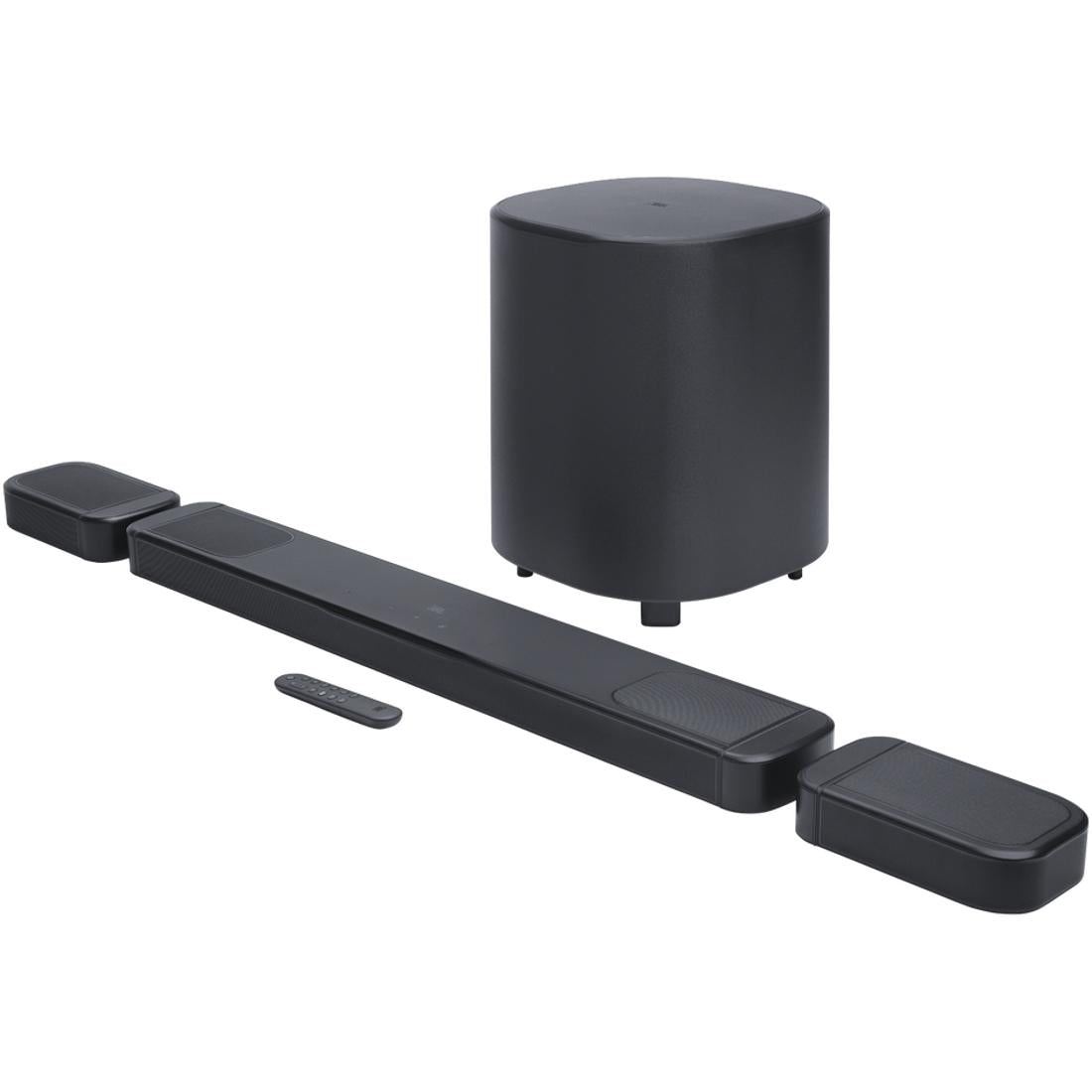 JBL Bar 1000 sound bar with 10" wireless subwoofer and detachable surround speakers