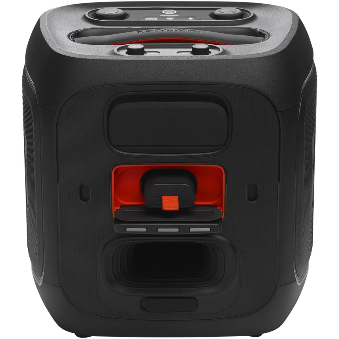 JBL PartyBox Encore 2 portable speaker with battery port exposed