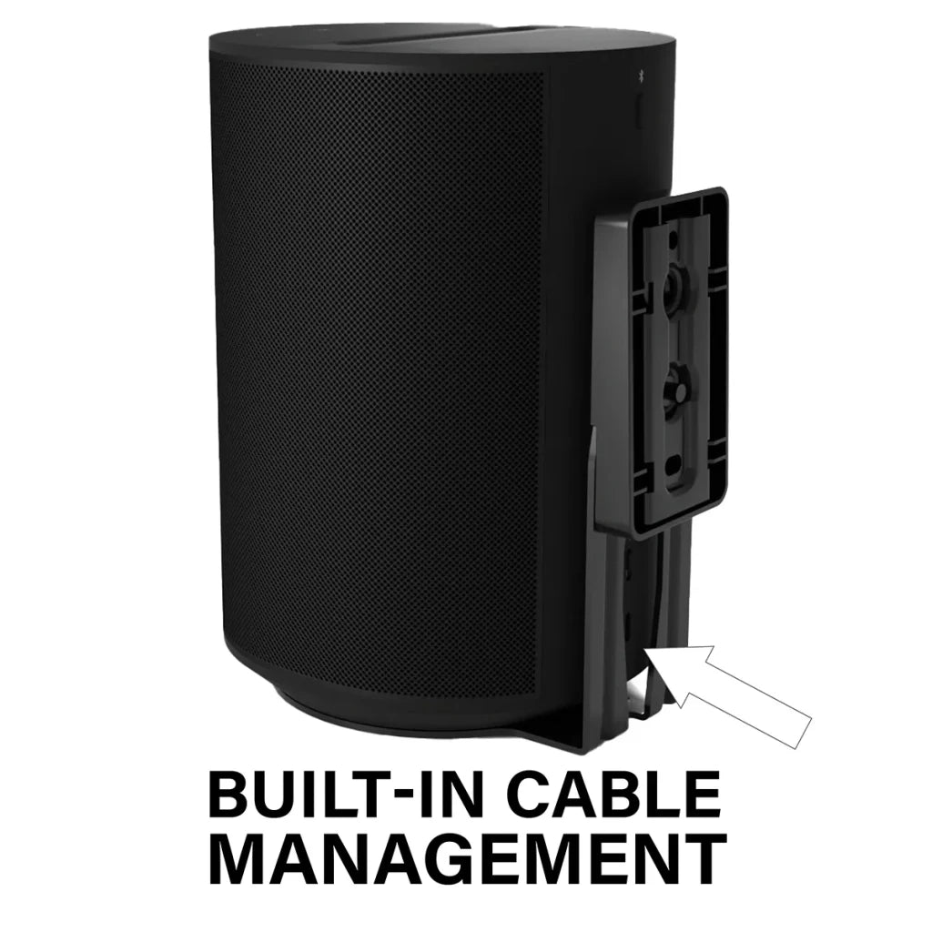 Sanus WSFME11 Fixed Speaker Wall Mount for Sonos Era 100 - Each (WSFME11B2)