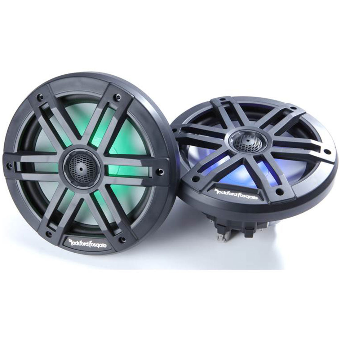 Rockford Fosgate M1-8B 8" Color Optix Marine 2-Way Speakers - Black (M18B)