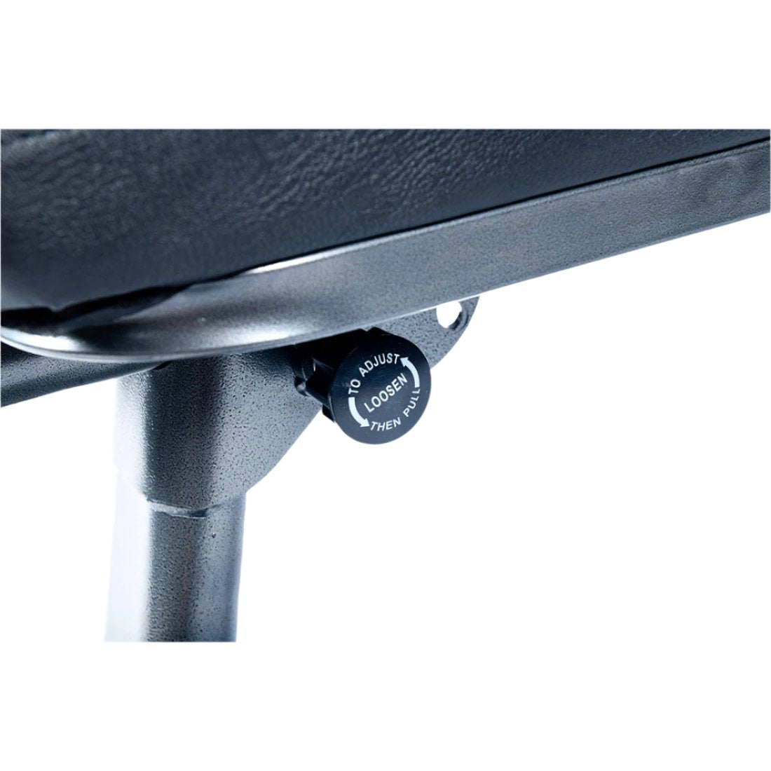 MAXPRO E3001 Foldable Steel Fitness Bench - Black