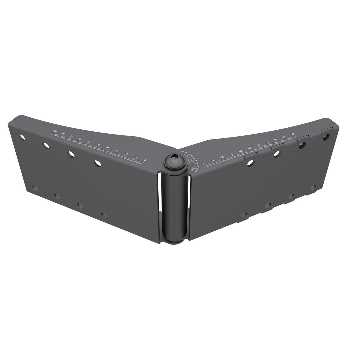 Kanto MB-EAC Menu Board Extrusion Angled Connector with 45° Adjustment - Black