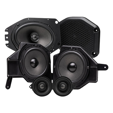 MB Quart MBQJ-STG6-1 Tuned Six Speakers System Upgrade for Jeep Wrangler JL and Gladiator